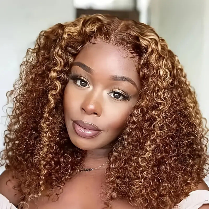Small curly wig cap