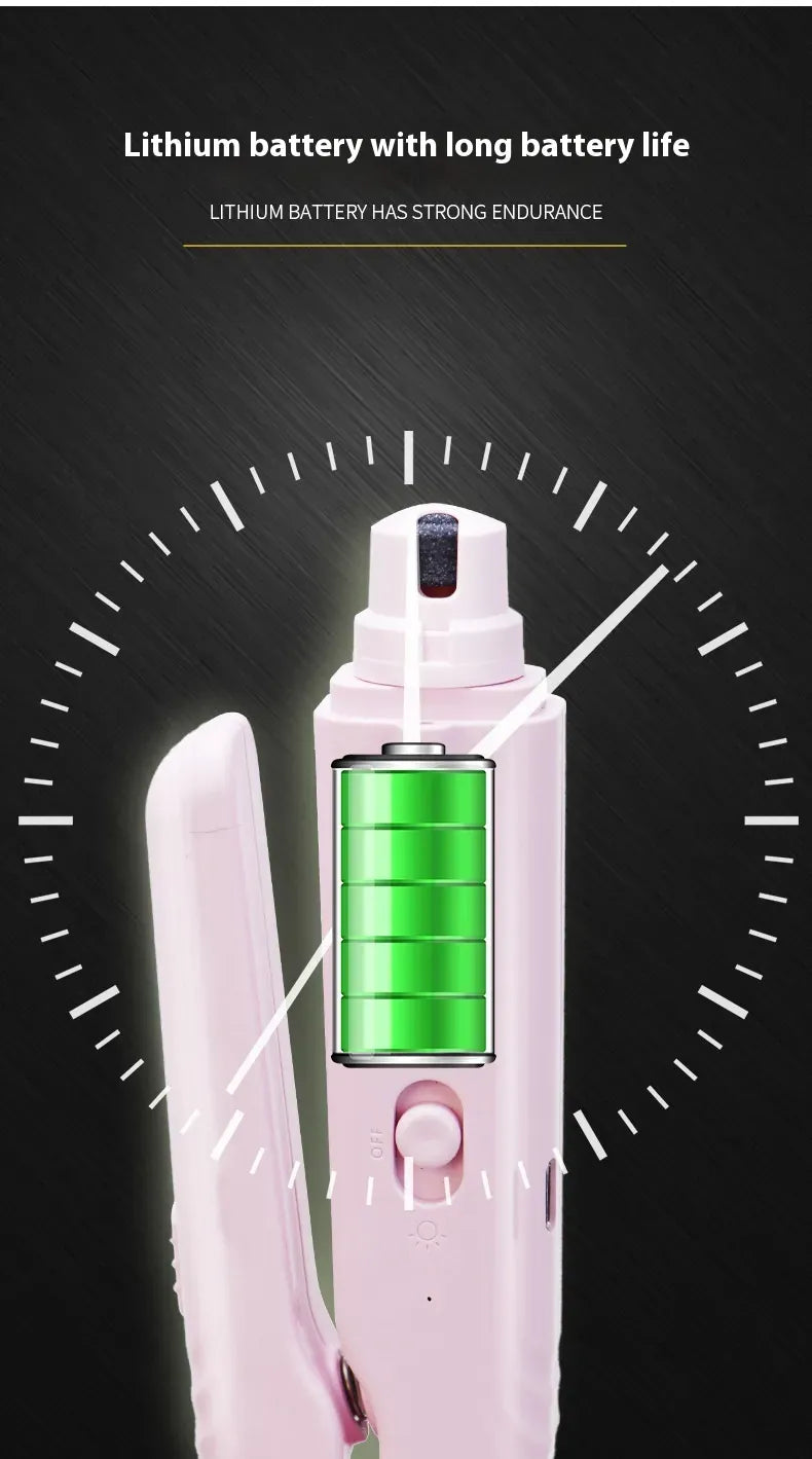 2 In 1 Pet Nail Clippers With Led Light Dog Cat Special Blood Line Scissors Multifunction Animals Paw Nail Trimmer Pet Supplies